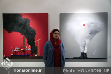 نمایشگاه نقاشیهای گلاره گودرزی  درگالری ویستا