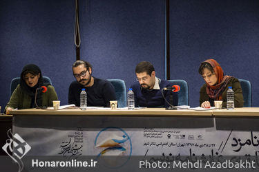 نمایشنامه خوانی "عشقانه‌های لجنی" در سی و هفتمین جشنواره بین‌المللی تئاتر فجر