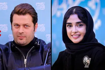 پژمان بازغی و الهه حصاری در "هایلایت"