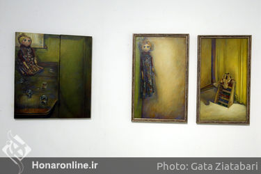 نمایشگاه "هشتمین کارنمای پژوهشی انجمن هنرمندان نقاش ایران"  در خانه هنرمندان
