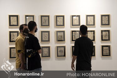 نمایشگاه آثار محمدحسین تیکدری‌نژاد با عنوان «بالقلم» در گالری پاییز خانه هنرمندان ایران