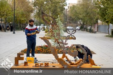 تحویل آثار هشتمین دوسالانه مجسمه‌سازی تهران در تالار وحدت