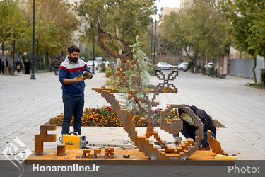 تحویل آثار هشتمین دوسالانه مجسمه‌سازی تهران در تالار وحدت