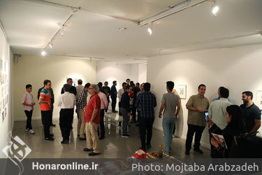 نمایشگاه نقاشی کوروش سرمدی در گالری ویستا