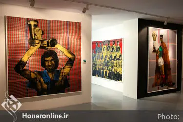 نمایشگاه چاپ علی آل حسینی در شهرکتاب فرشته