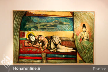 نمایشگاه نقاشی قاسم حاجی‌زاده در گالری ماه