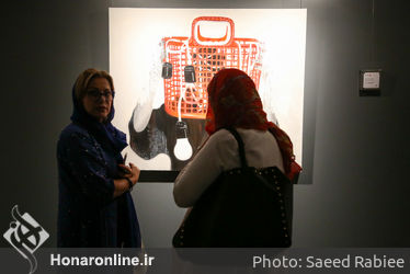 نمایشگاه نقاشی نازنین علایی نیا در گالری ایوان