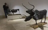 Aref Roudbari Sculpture Exhibition in Cama Gallery