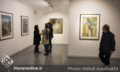 نمایشگاه نقاشی علی گلستانه در گالری هور