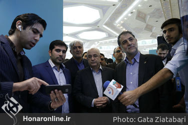 حضور علی مرادخانی در یازدهمین نمایشگاه بین‌المللی رسانه‌های دیجیتال 