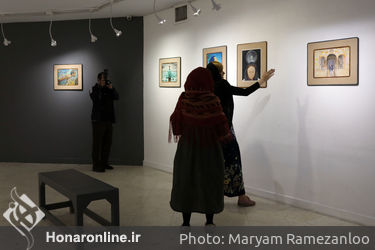 نمایشگاه نقاشی کریم اسکندری در نگارخانه نگر