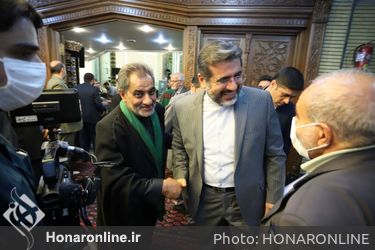 حضور وزیر فرهنگ در مراسم یادبود شاعر پیشکسوت آیینی سید رضا موید