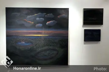 نمایشگاه آثار قادر منصوری در گالری ویستا