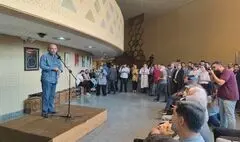 تجمع همدلانه هنرمندان برای حمایت از پاکسازی تئاتر شهر