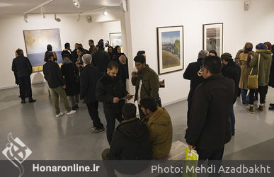 نمایشگاه نقاشی علی گلستانه در گالری هور