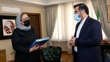Minister of Culture and Islamic Guidance meets with Romanian envoy to Tehran