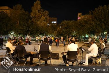 اجرای گروه آوای حنانه در پهنه رودکی