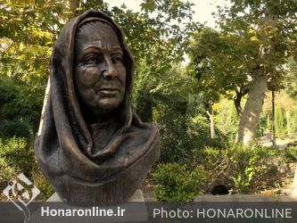 رونمائی از سردیس هنرمندان معاصر در باغ هنرمندان