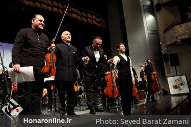 کنسرت ارکستر ملى ایران با نام "شب موسیقى ایرانى -آذرى" در تالار وحدت