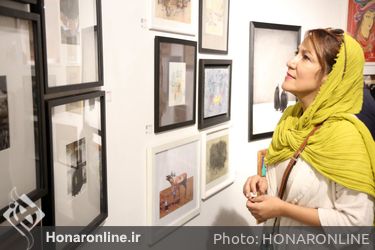 دومین بازار آثار هنری در خانه هنرمندان