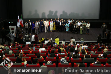 اکران سریال "مانکن"  در پردیس سینمایی کوروش