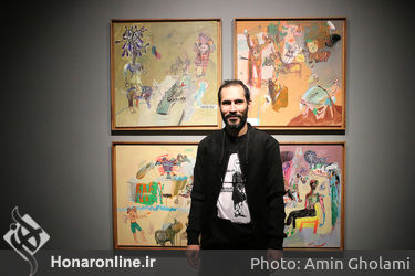 نمایشگاه نقاشی سید محمد مساوات در گالری محسن