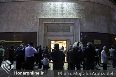 مراسم يادبود مرحوم نادر گلچين در مسجد جامع شهرك غرب