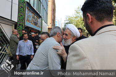 مراسم گرامى‌داشت هفتمین شب شهادت امام حسین (ع) در موسسه توسعه هنرهای معاصر