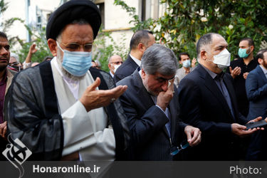 مراسم تشییع پیکر حجت‌الاسلام سید محمود دعایی
