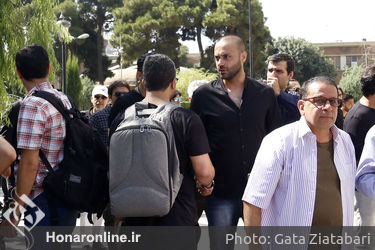 مراسم تشییع زنده‌یاد ناصر فرهودی در تالار وحدت