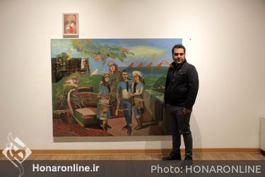 نمایشگاه نقاشی عیسی جباری در گالری آس