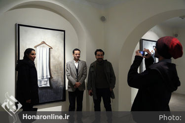 افتتاحیه نمایشگاه نقاشی های مجتبی تاجیک در گالری اثر