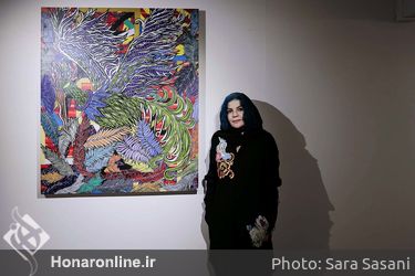نمایشگاه نقاشی‌های "حوا مارتا" در گالری دید