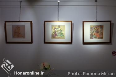 نمایشگاه آثار زنده یاد صادق تبریزی درنگارخانه بهنام دهش پور