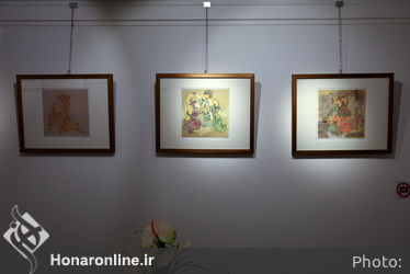 نمایشگاه آثار زنده یاد صادق تبریزی درنگارخانه بهنام دهش پور