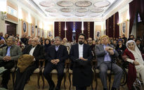 افتتاح تالار دائمی منیر فرمانفرمائیان در باغ موزه نگارستان دانشگاه تهران