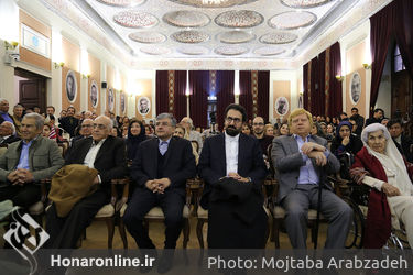 افتتاح تالار دائمی منیر فرمانفرمائیان در باغ موزه نگارستان دانشگاه تهران