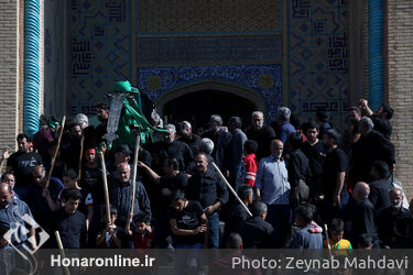 مراسم سنتی مذهبی قالیشویان در مشهد اردهال کاشان