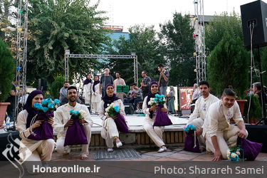 افتتاحیه جشنواره هنر برای صلح در خانه هنرمندان