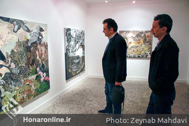 نمایشگاه نقاشی الهام نفیسی در گالری هما