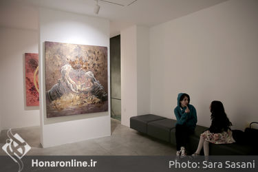نمایشگاه نقاشی "افق‌های ایستاده"در گالری سایه