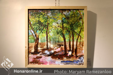 هفتمین نمایشگاه آثار نقاشی سمانه احسانی‌نیا