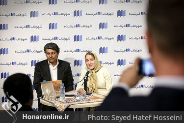 رونمایی از کتاب علیرضا بهرامی در هفته فرهنگی ایران - اوکراین