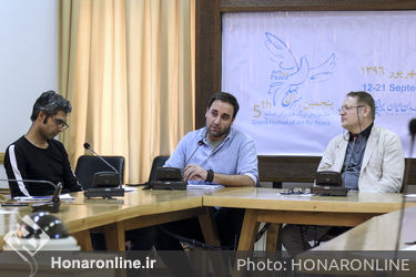نشست خبری پنجمین جشنواره "هنر برای صلح"