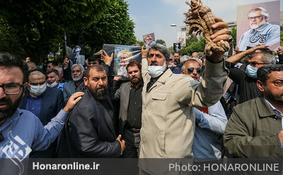 تشیع پیکر هنرمند انقلابی حاج نادر طالب‌زاده