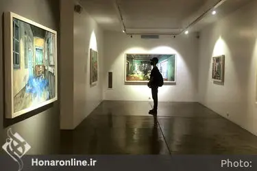 نمایشگاه نقاشی زهرا امیریگانه در گالری شیرین 1