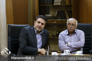 دیدار معاون امور هنری از شورای شعر و ترانه دفتر وزارت فرهنگ و ارشاد اسلامی