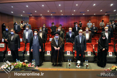 مراسم رونمایی از سردیس شهید حاج قاسم سلیمانی در تالار رودکی
