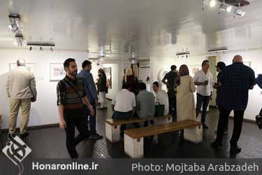  نمایشگاه نقاشی یزدان سعدی در گالری سیحون