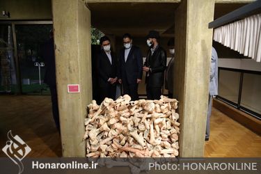 افتتاحیه یازدهمین دوسالانه ملی سرامیک ایران در فرهنگسرای نیاوران
